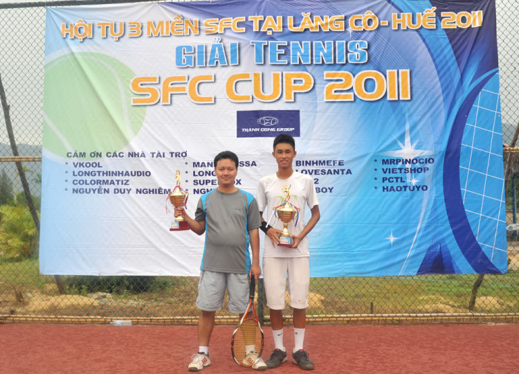 Hình ảnh giải Tennis SFC CUP 2011 - Hội tụ 3 miền SFC tại Lăng Cô Huế