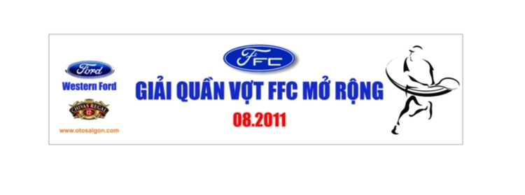 FFC tennis | Giải quần vợt FFC mở rộng 8h30 ngày 07/08/2011 sân Saigon Wonderland