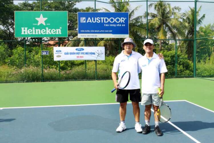 Hình ảnh giải Tennis FFC và Welcome thành viên mới !