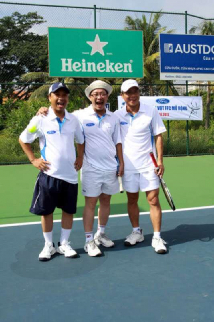 Hình ảnh giải Tennis FFC và Welcome thành viên mới !