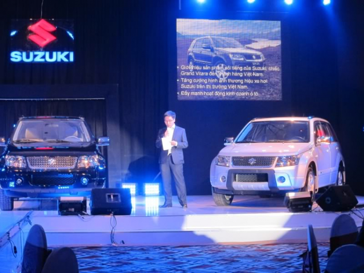 Hình ảnh thực tế Suzuki Grand Vitara sắp về Việt Nam