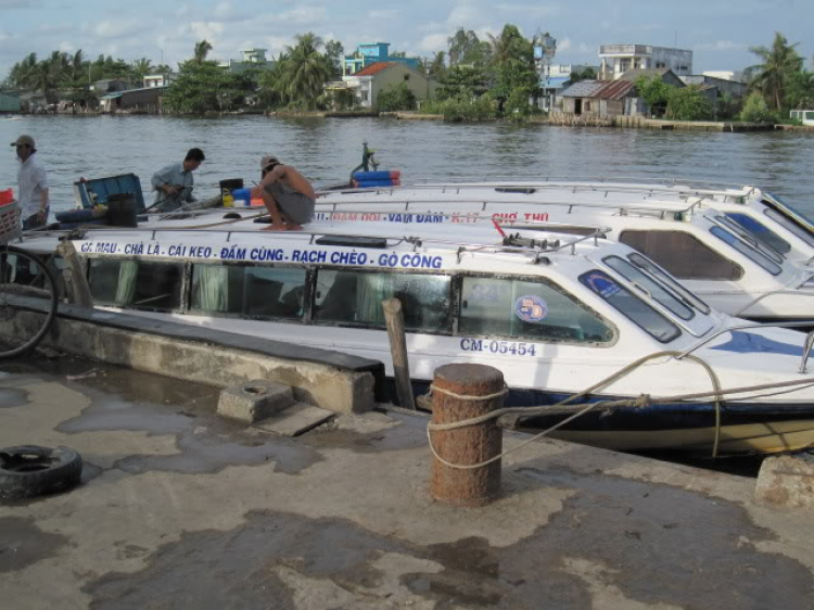 Sài Gòn - Mũi Cà Mau : nhờ các bác tư vấn và giúp đỡ