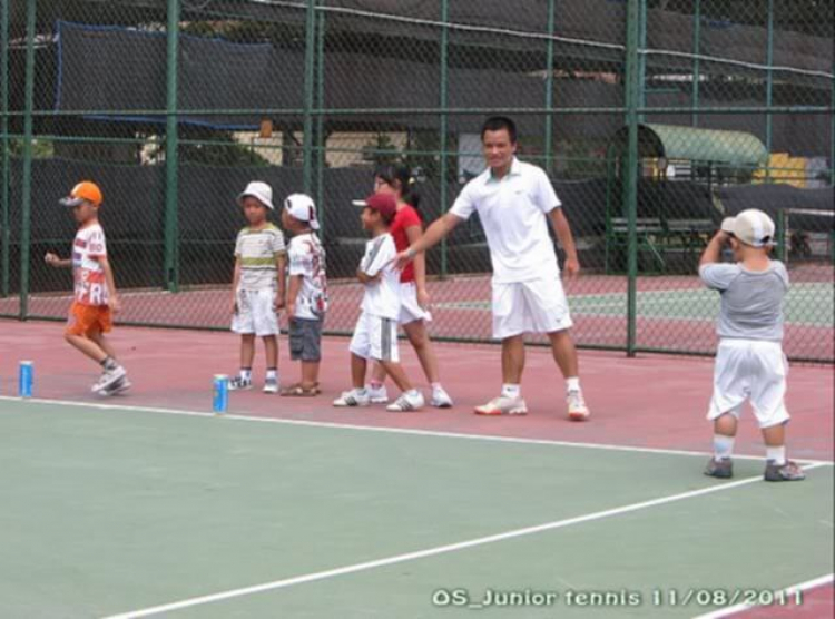 Tập tennis trẻ em..miễn phí..