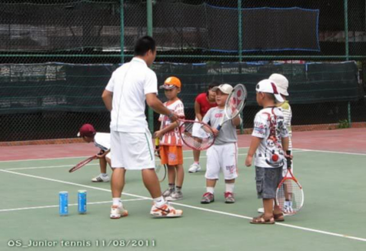 Tập tennis trẻ em..miễn phí..