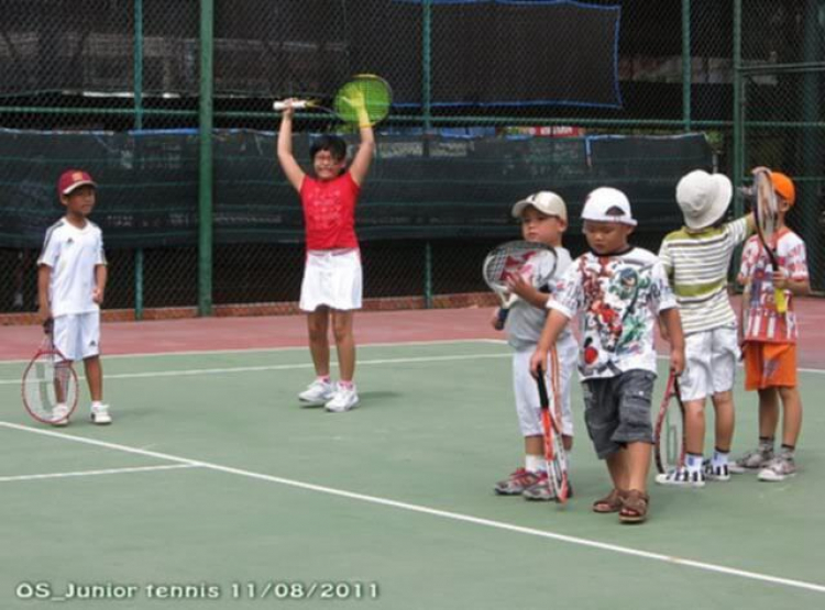 Tập tennis trẻ em..miễn phí..