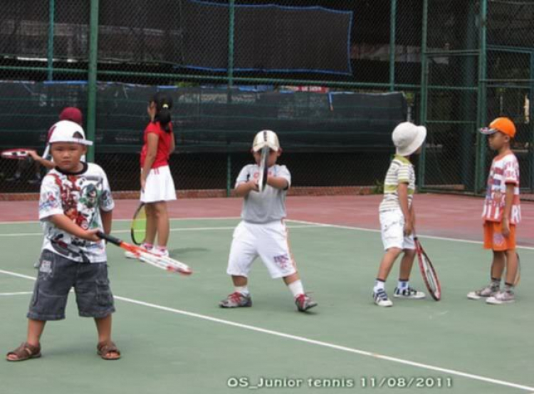 Tập tennis trẻ em..miễn phí..