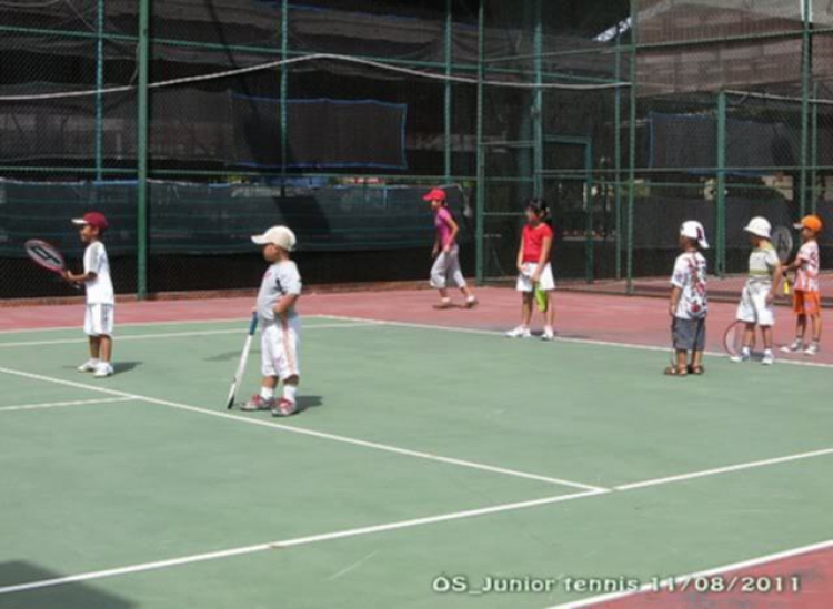 Tập tennis trẻ em..miễn phí..