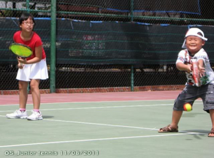 Tập tennis trẻ em..miễn phí..