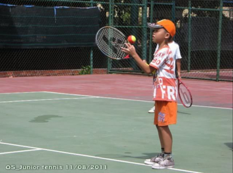 Tập tennis trẻ em..miễn phí..