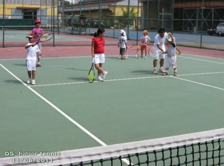 Tập tennis trẻ em..miễn phí..