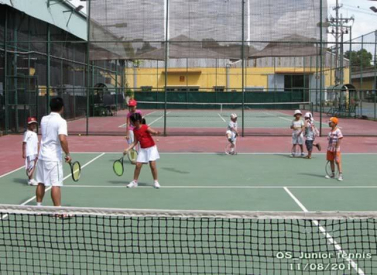 Tập tennis trẻ em..miễn phí..