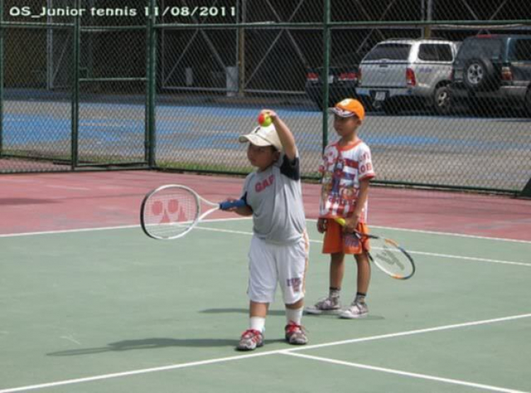 Tập tennis trẻ em..miễn phí..