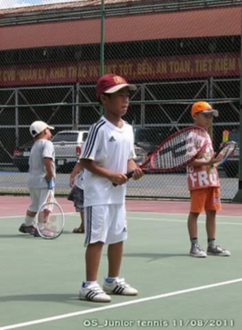 Tập tennis trẻ em..miễn phí..