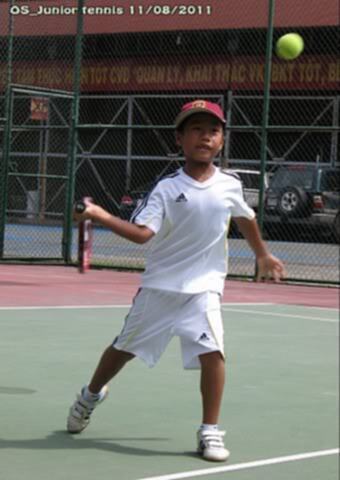 Tập tennis trẻ em..miễn phí..