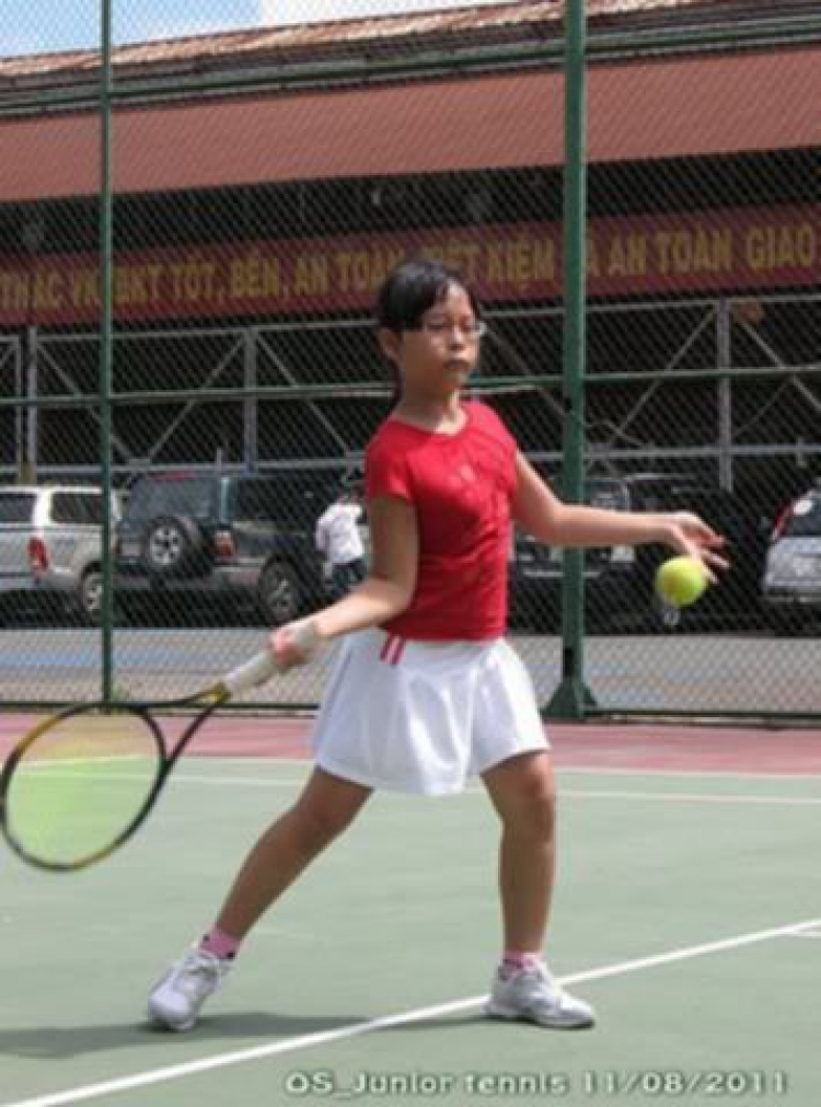 Tập tennis trẻ em..miễn phí..