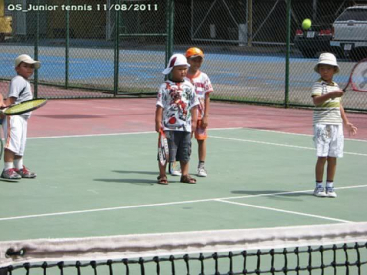 Tập tennis trẻ em..miễn phí..