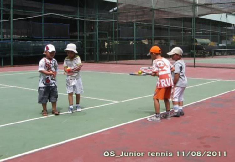 Tập tennis trẻ em..miễn phí..