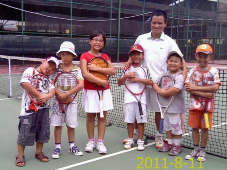 Tập tennis trẻ em..miễn phí..