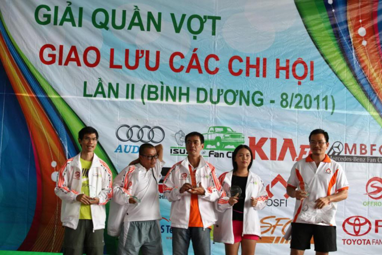 HÌNH ẢNH THI ĐẤU GIẢI TENNIS GIAO LƯU CÁC CHI HỘI OS LẦN II – BÌNH DƯƠNG 14/08/2011