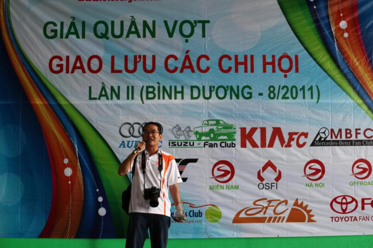 HÌNH ẢNH THI ĐẤU GIẢI TENNIS GIAO LƯU CÁC CHI HỘI OS LẦN II – BÌNH DƯƠNG 14/08/2011