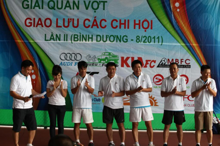 HÌNH ẢNH THI ĐẤU GIẢI TENNIS GIAO LƯU CÁC CHI HỘI OS LẦN II – BÌNH DƯƠNG 14/08/2011