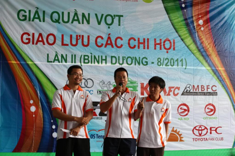 HÌNH ẢNH THI ĐẤU GIẢI TENNIS GIAO LƯU CÁC CHI HỘI OS LẦN II – BÌNH DƯƠNG 14/08/2011