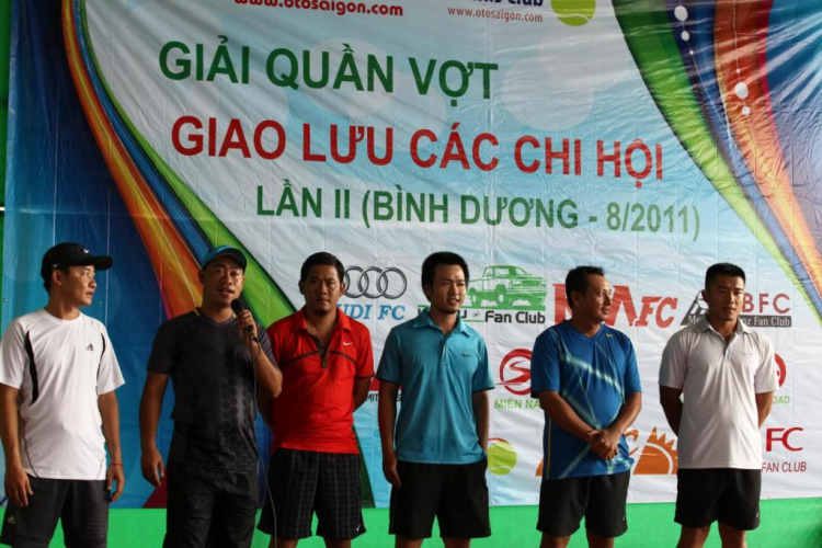 HÌNH ẢNH THI ĐẤU GIẢI TENNIS GIAO LƯU CÁC CHI HỘI OS LẦN II – BÌNH DƯƠNG 14/08/2011