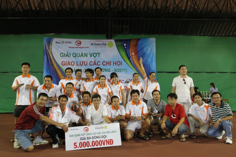 Chúc Mừng FI_Tennis đoạt giải III - OS Tennis 2011 - Offline đi các bác ơi!