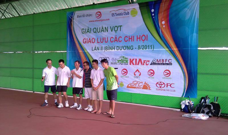 Chúc Mừng FI_Tennis đoạt giải III - OS Tennis 2011 - Offline đi các bác ơi!