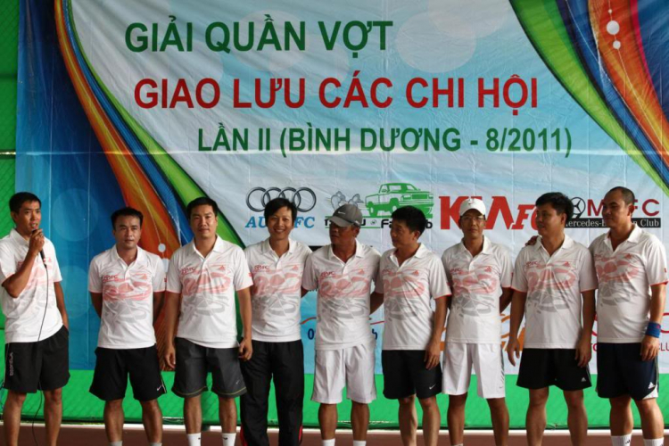 HÌNH ẢNH THI ĐẤU GIẢI TENNIS GIAO LƯU CÁC CHI HỘI OS LẦN II – BÌNH DƯƠNG 14/08/2011