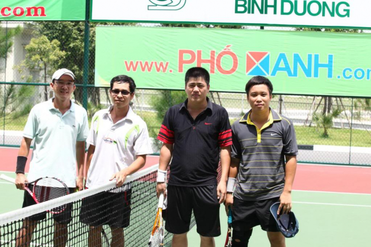 HÌNH ẢNH THI ĐẤU GIẢI TENNIS GIAO LƯU CÁC CHI HỘI OS LẦN II – BÌNH DƯƠNG 14/08/2011