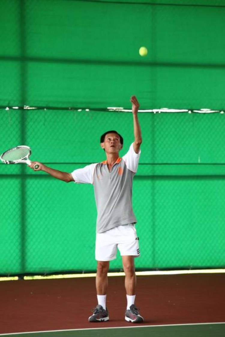 HÌNH ẢNH THI ĐẤU GIẢI TENNIS GIAO LƯU CÁC CHI HỘI OS LẦN II – BÌNH DƯƠNG 14/08/2011