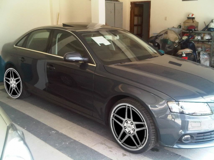 Audi a4 của bác NGUYEN0802 lên " thử" 1 vài mẩu chân mới