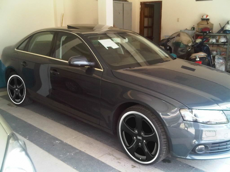 Audi a4 của bác NGUYEN0802 lên " thử" 1 vài mẩu chân mới