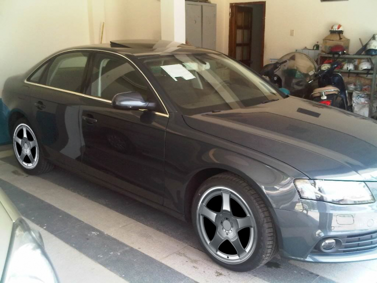 Audi a4 của bác NGUYEN0802 lên " thử" 1 vài mẩu chân mới