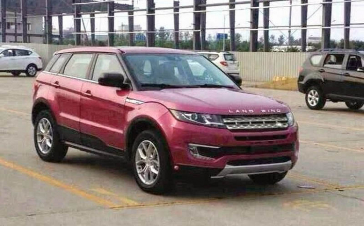 Trung Quốc ra xe nhái trắng trợn Range Rover Evoque