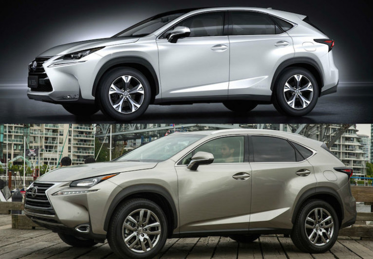 Vì sao đầu xe Lexus NX Mỹ khác với bản toàn cầu ?