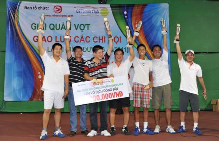 HÌNH ẢNH THI ĐẤU GIẢI TENNIS GIAO LƯU CÁC CHI HỘI OS LẦN II – BÌNH DƯƠNG 14/08/2011