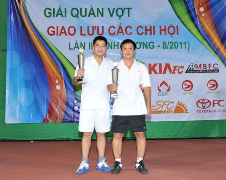 HÌNH ẢNH THI ĐẤU GIẢI TENNIS GIAO LƯU CÁC CHI HỘI OS LẦN II – BÌNH DƯƠNG 14/08/2011