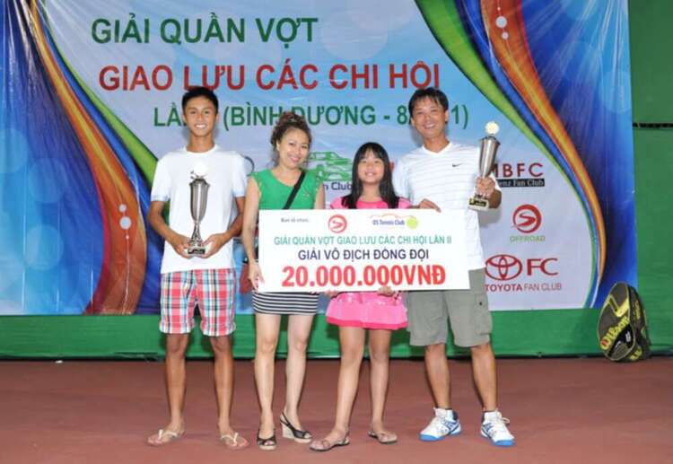 HÌNH ẢNH THI ĐẤU GIẢI TENNIS GIAO LƯU CÁC CHI HỘI OS LẦN II – BÌNH DƯƠNG 14/08/2011