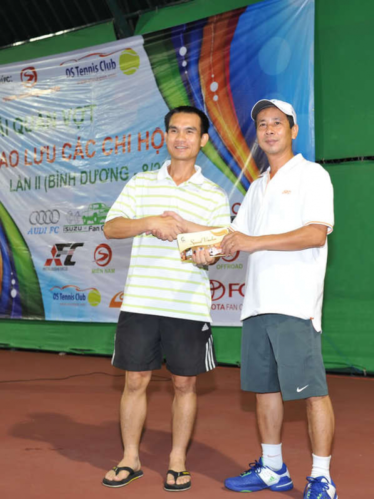 HÌNH ẢNH THI ĐẤU GIẢI TENNIS GIAO LƯU CÁC CHI HỘI OS LẦN II – BÌNH DƯƠNG 14/08/2011