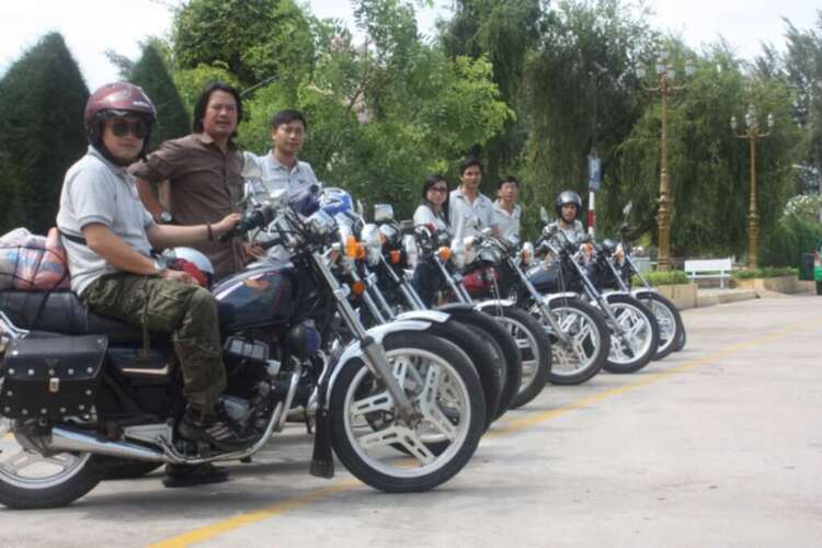 THành lập Hội những người mê và chơi xe Motor Honda LA 250cc