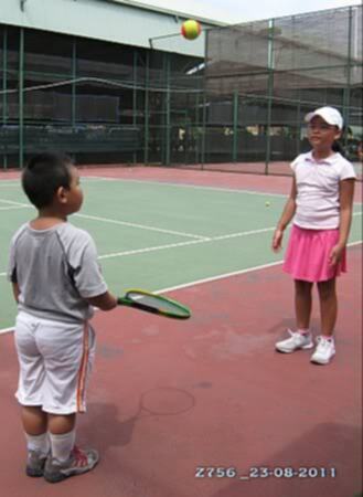 Tập tennis trẻ em..miễn phí..