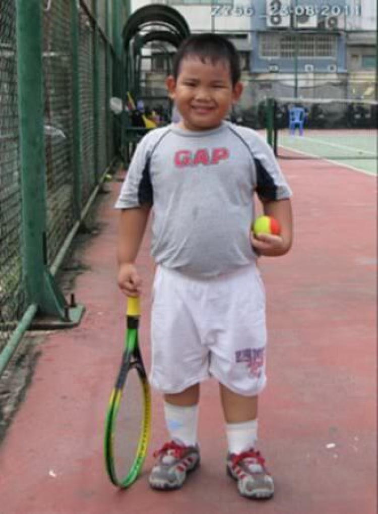 Tập tennis trẻ em..miễn phí..