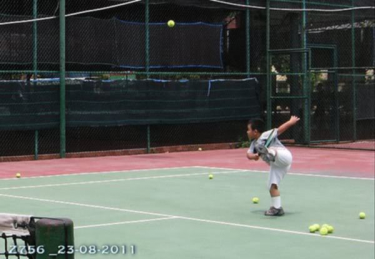 Tập tennis trẻ em..miễn phí..