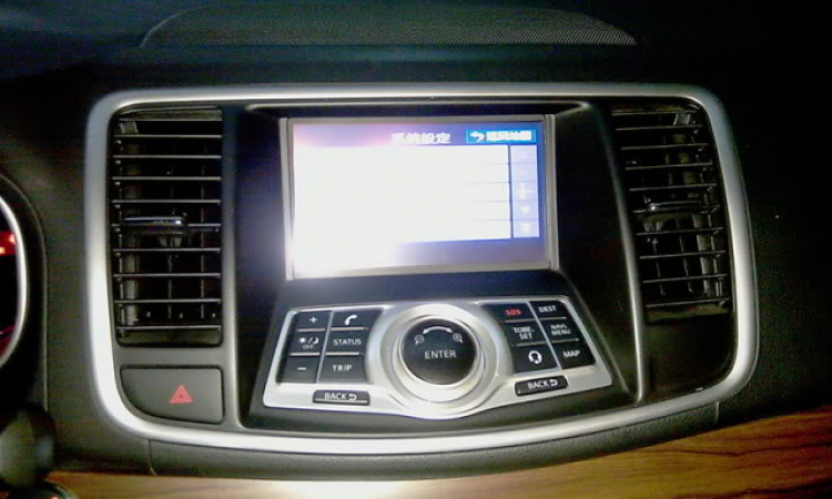 Cách chuyển ngôn ngữ của đầu DVD-GPS Nissan Teana