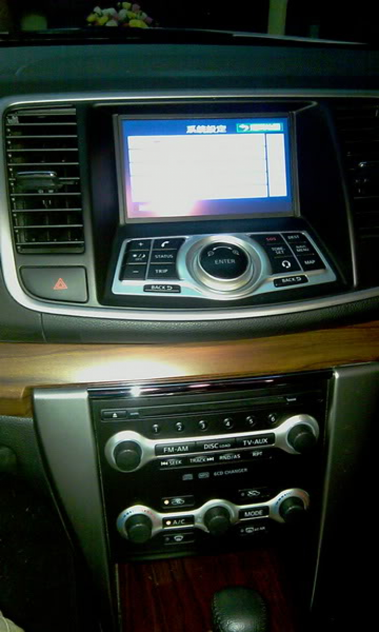 Cách chuyển ngôn ngữ của đầu DVD-GPS Nissan Teana