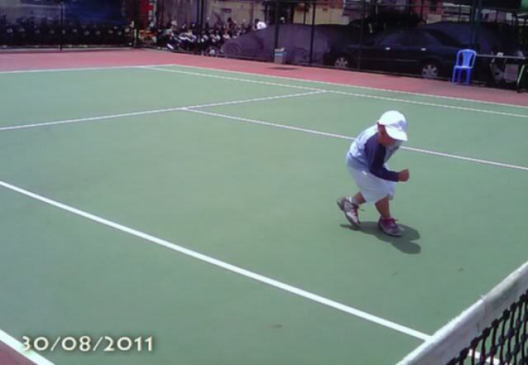 Tập tennis trẻ em..miễn phí..