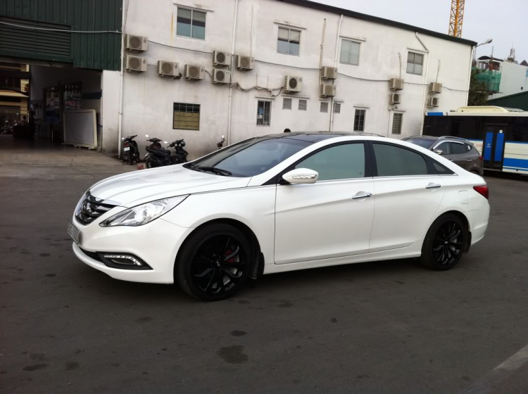 "BL" tập tành độ tí công suất cho Hyundai Sonata White in D1 Workshop