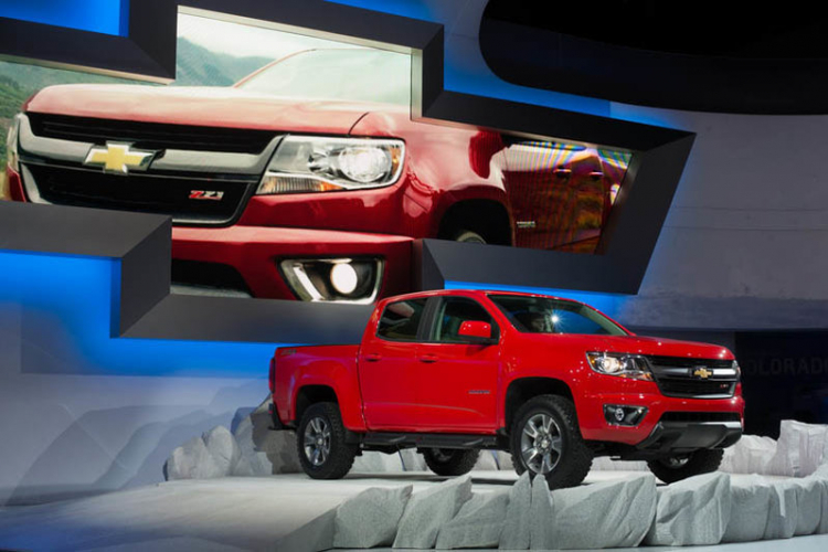 GM công bố giá Chevrolet Colorado 2015 khởi điểm 20.995 $